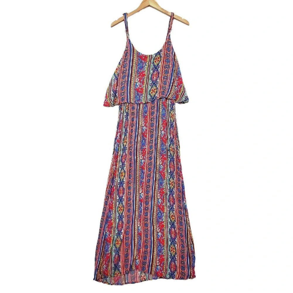 American Rag Cie Women Empire‎ Waist Sleeveless Stretch Long Maxi Dress 1X